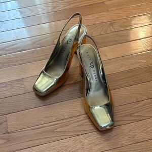 Katy Perry Collections Shiny Gold Heels